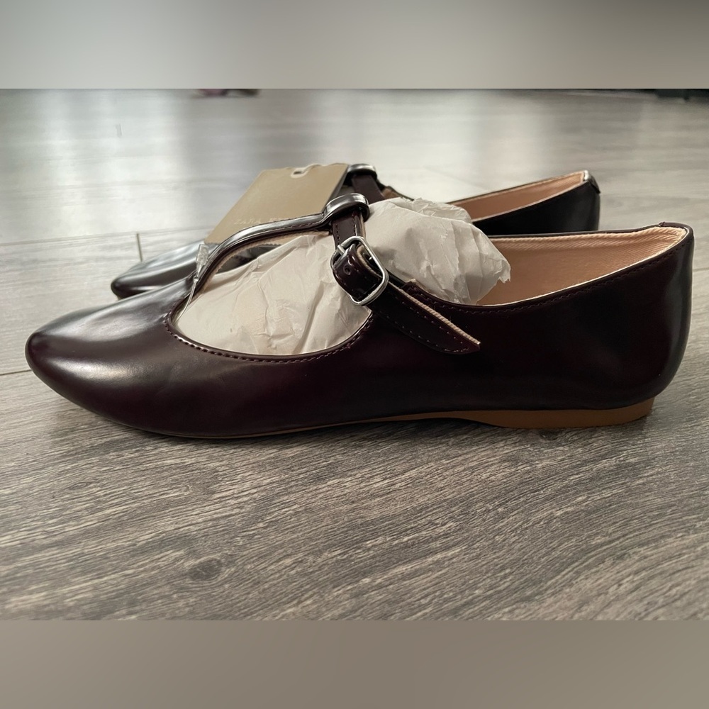 Zara Kids Burgundy Dress Shoes - Picture 4 of 4